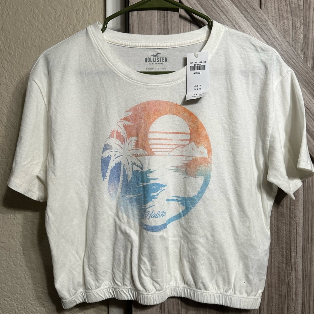 Hollister Cropped T Shirt